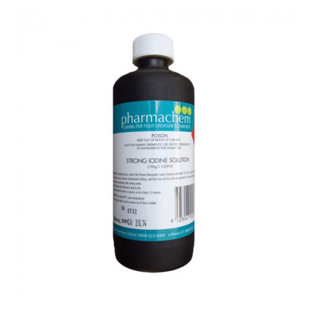 Pharmachem Strong Iodine Solution For Dogs & Cats
